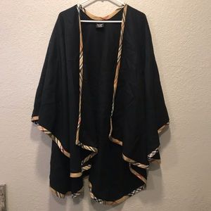 Lord & Taylor Black Soft Cardigan Sweater